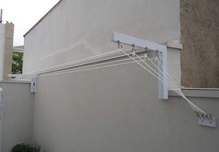Varal para roupas sanfonado