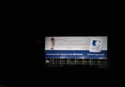 Painel Rodoviário e Front Light Rodovia Floriano Rodrigues Pinheiro SP-123