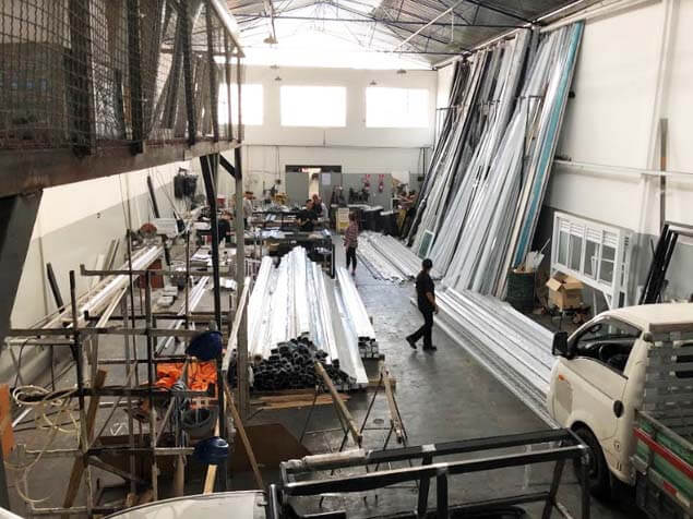 Fabricação de Estruturas