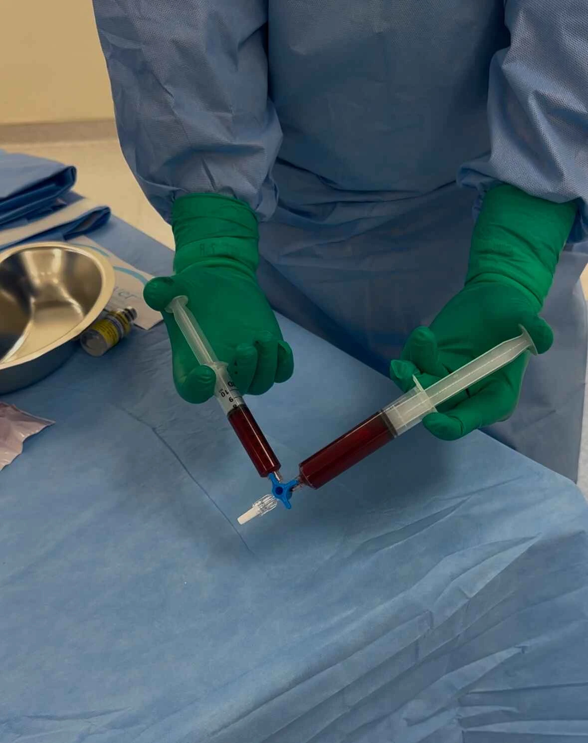 Infiltração no joelho