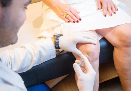 Infiltração no joelho em SP