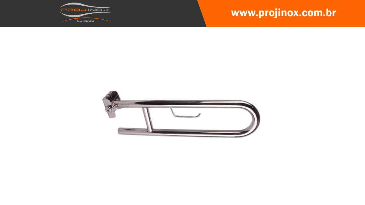 Barra de Apoio em Aço Inox