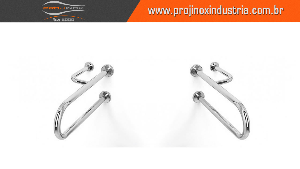 Barra de Apoio em Inox