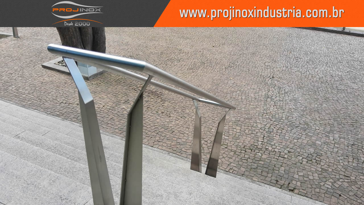 Corrimão em Aço Inox