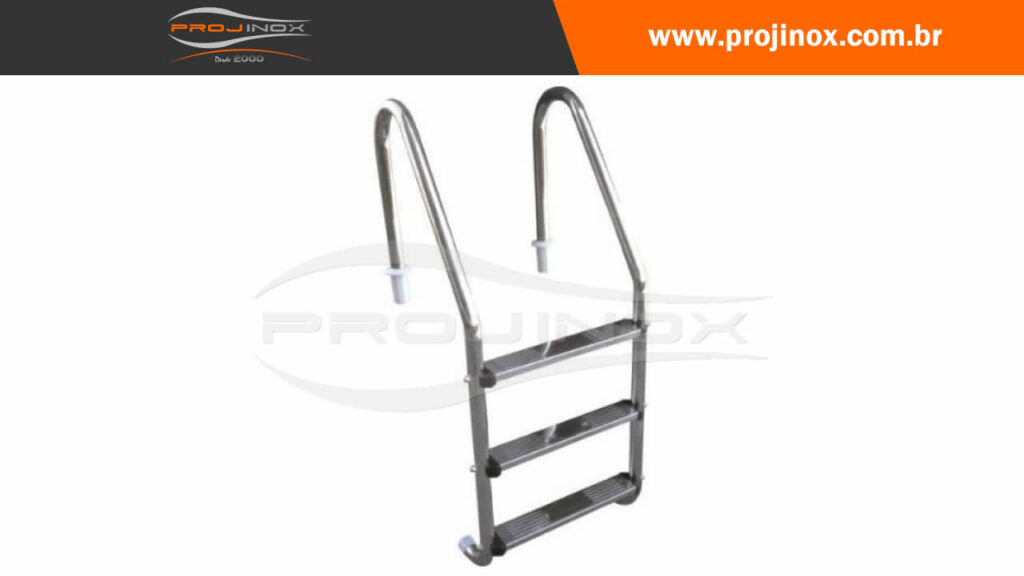 Escada em Aço Inox