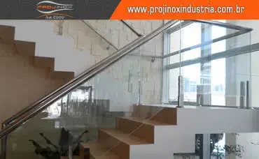 Guarda Corpo de Inox para Escada