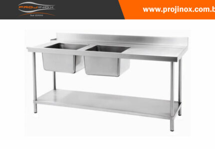 Mesa Com Cuba Inox