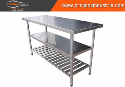 Mesa de Aço Inoxidável