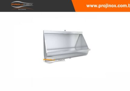 Mictório em Aço Inox