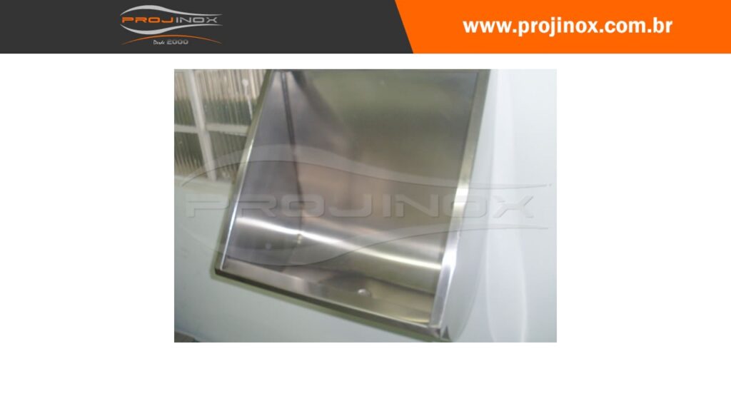 Mictório Coletivo em Aço Inox