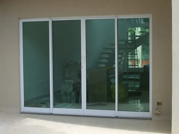 porta de correr de aluminio