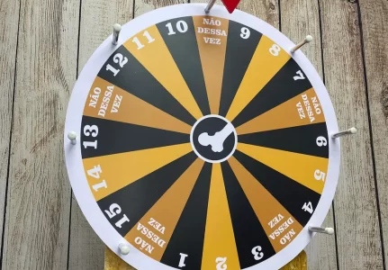 Roleta Promocional de Chão