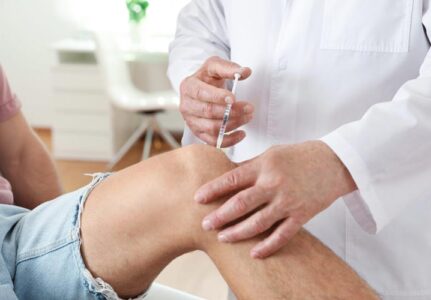 Infiltração com ácido hialurônico