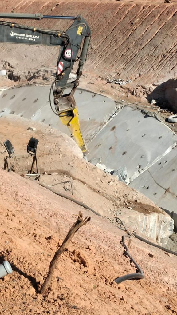 Serviço de demolição em São Paulo