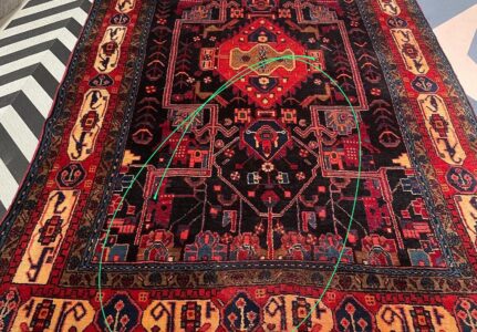 Colocação de antiderrapante em tapete