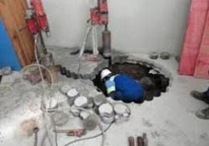 Perfuração em Laje de Concreto