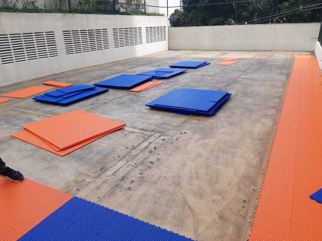 Piso Modular Esportivo São Paulo