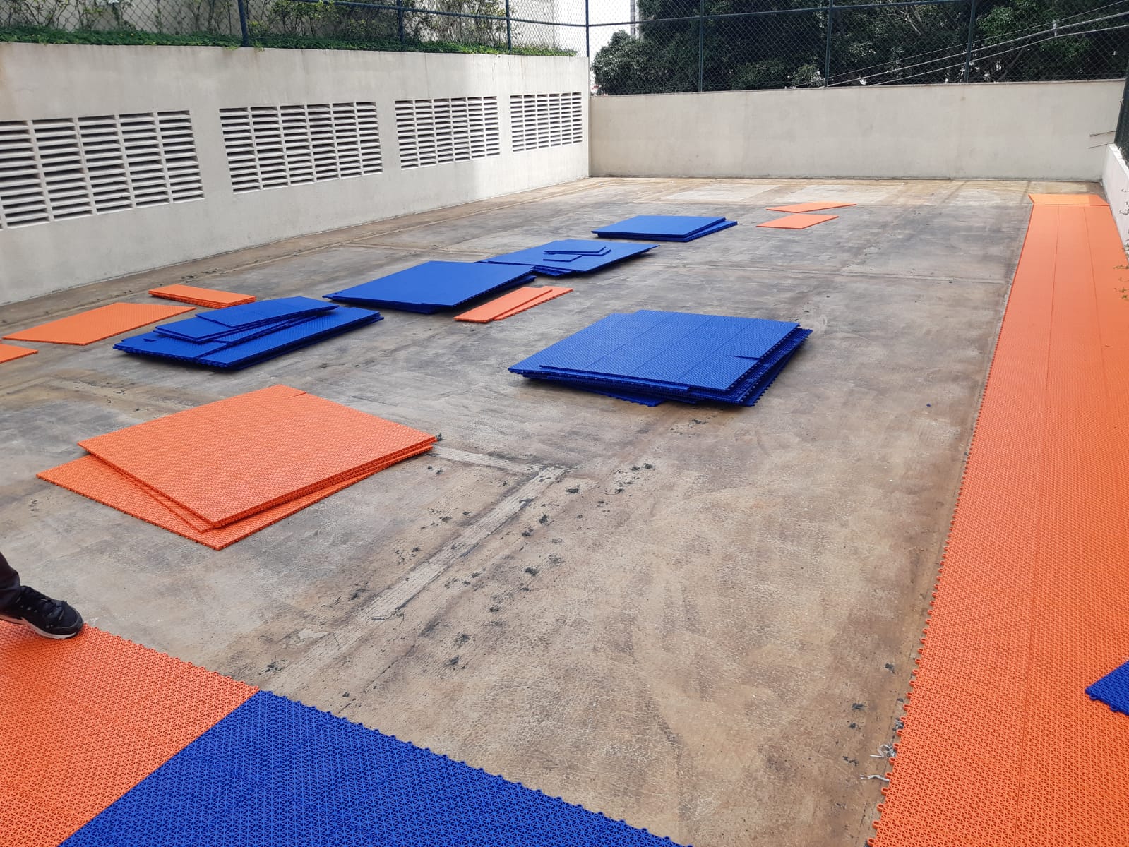 Piso Modular Esportivo São Paulo