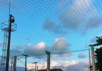 Rede lateral para quadra