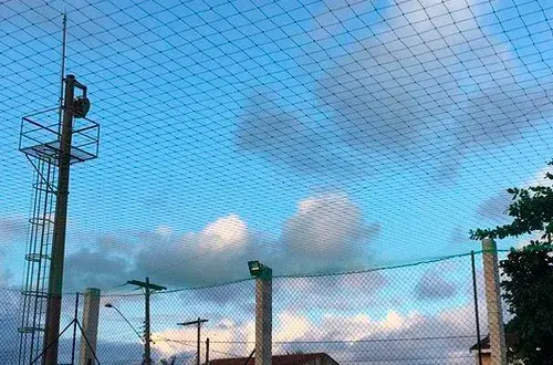 Rede lateral para quadra