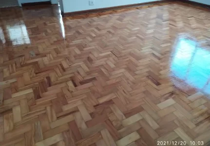 Reforma de Tacos de Madeira