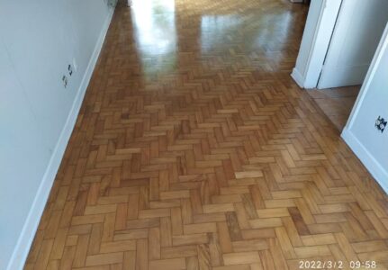 Renovação de Piso de Madeira