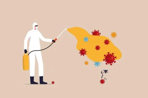 Sanitização de ambientes em Santo André