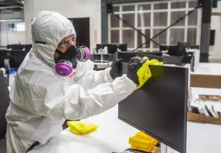 Sanitização de ambientes em SP