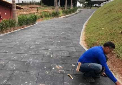 Piso de Borracha para Cavalos