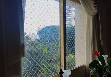 Tela de segurança para animais