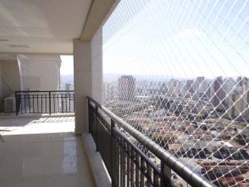 Telas de segurança para edificios