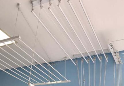 Varal de teto para forro de gesso