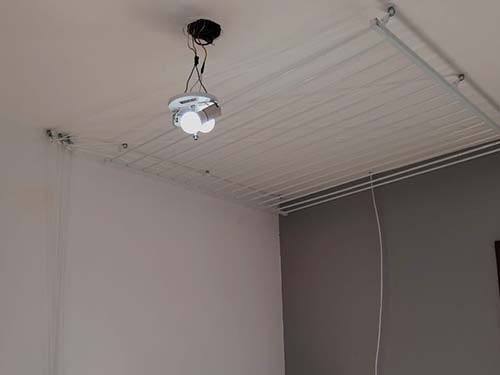 Varal elétrico para teto