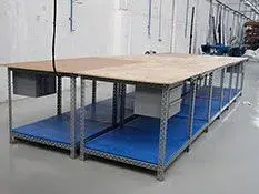 Mesa industrial de Corte