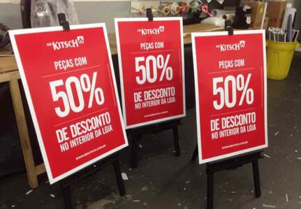 Cavalete Promocional