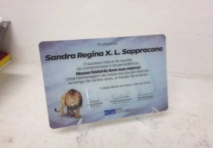 Placas de Homenagens