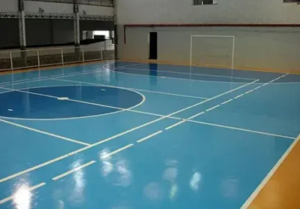 Construção de Quadra Poliesportiva