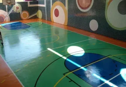 Construão de Quadras Esportivas