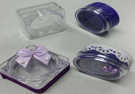 Potes Plásticos para Decoração