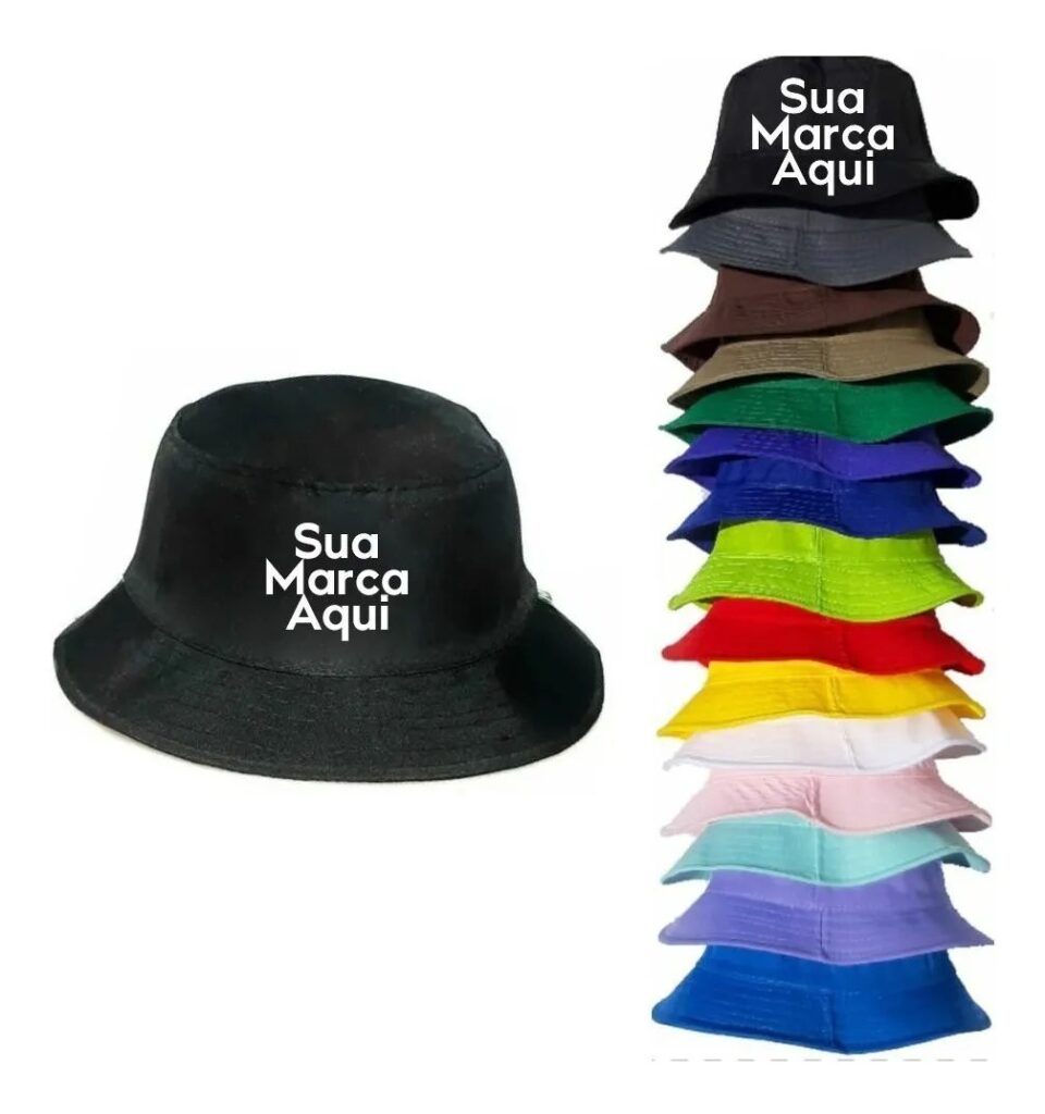 Chapéus Personalizados com Logo em linha de produção