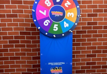 Display Roleta Promocional Personalizada