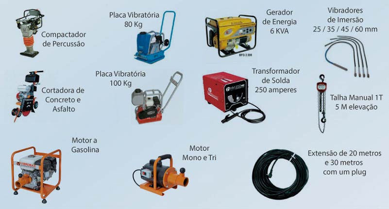 Locação de Equipamentos em São Paulo