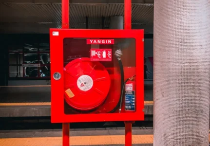 Vistoria do corpo de bombeiros em Atibaia