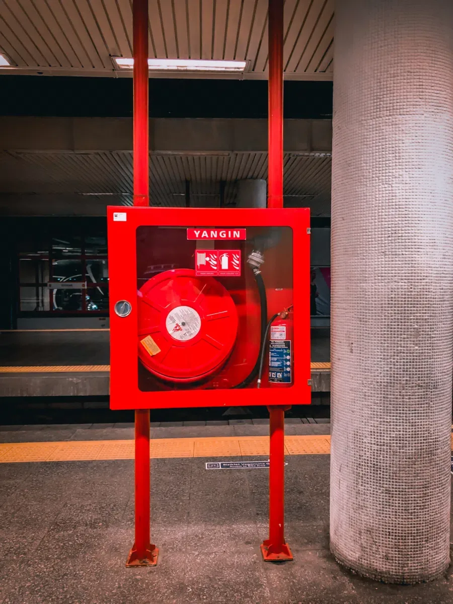Vistoria do corpo de bombeiros em Atibaia