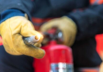 Vistoria do corpo de bombeiros na zona oeste