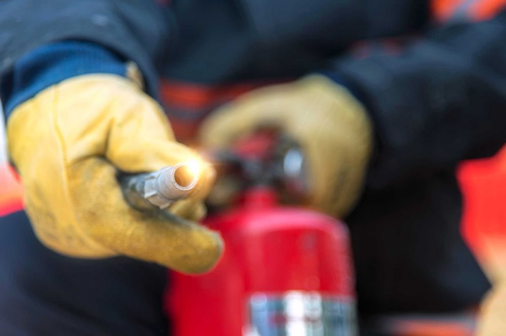 vistoria do corpo de bombeiros na zona oeste em estabelecimento comercial